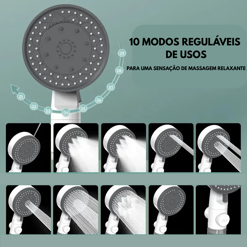 HydraPure Max - Chuveiro massageador