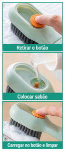 Escova Multiusos com Dispensador de Sabão