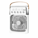 Ventilador Portátil 3 em 1 com Humidificador e Luz LED