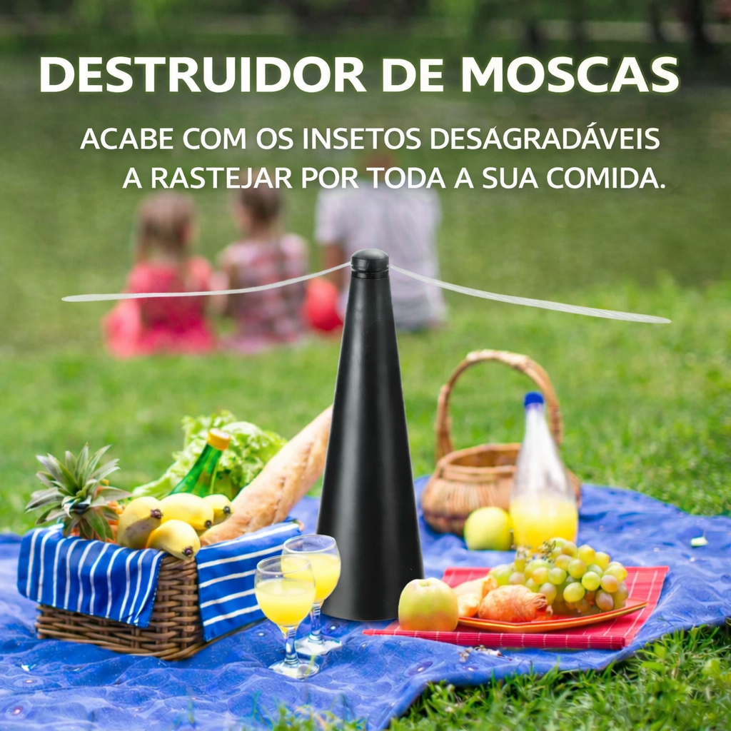 MoscaZero - Ventoinha Repelente Portátil