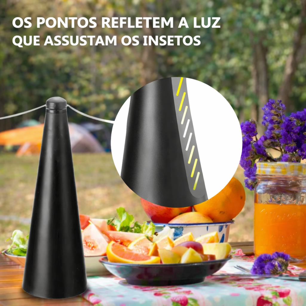 MoscaZero - Ventoinha Repelente Portátil