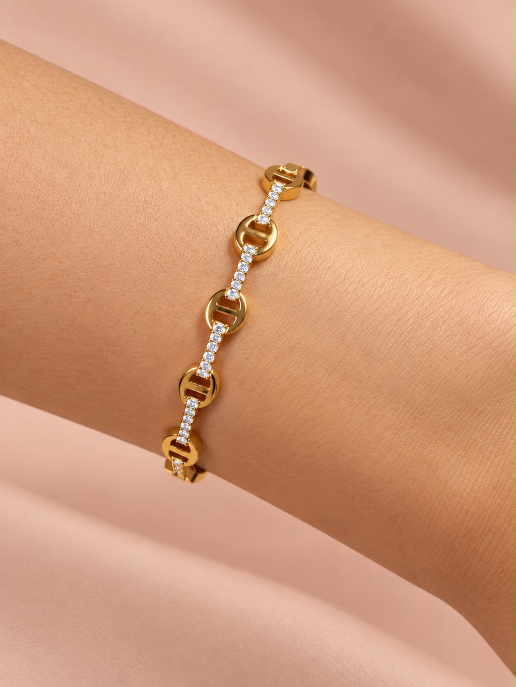 Bracelete Cravejado