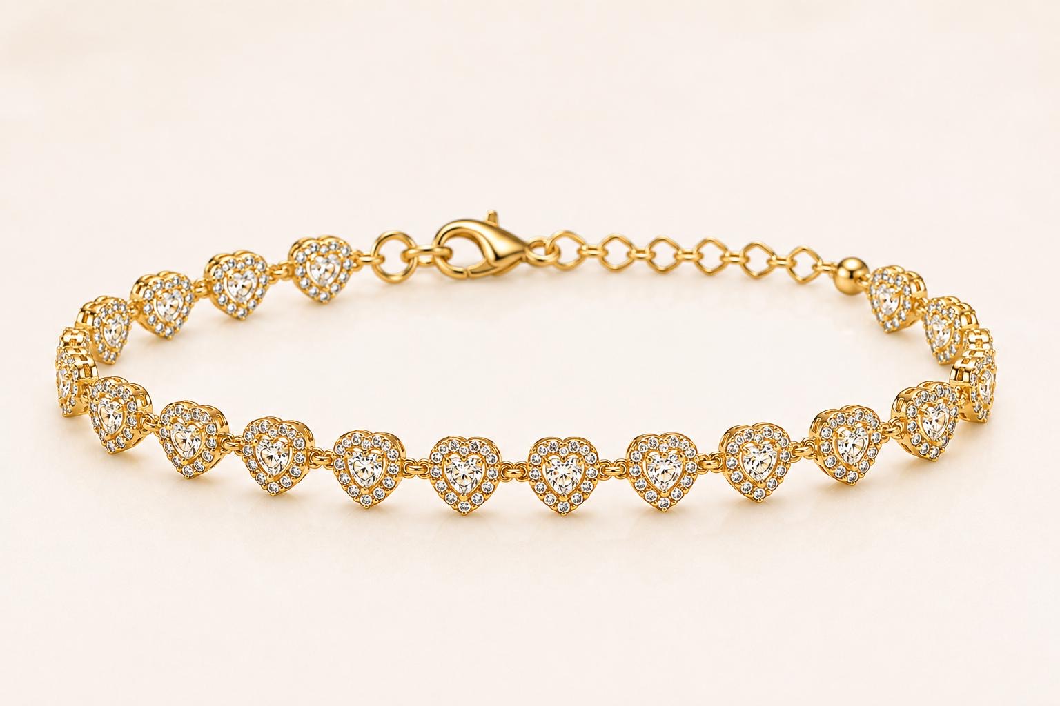 Pulseira coração