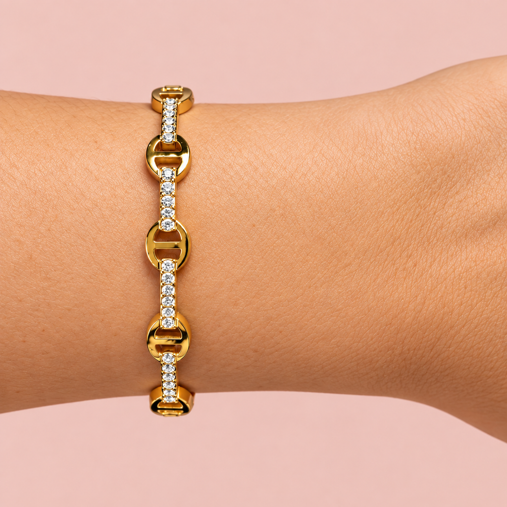 Bracelete Cravejado