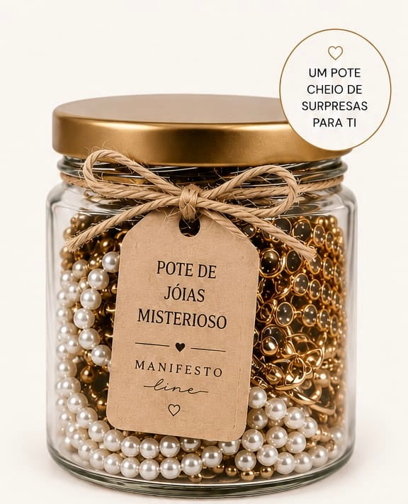 Pote de jóias misterioso