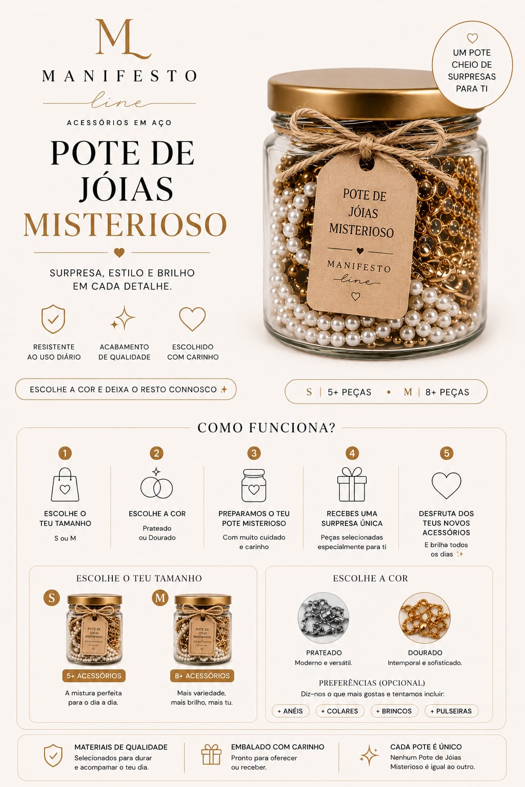 Pote de jóias misterioso