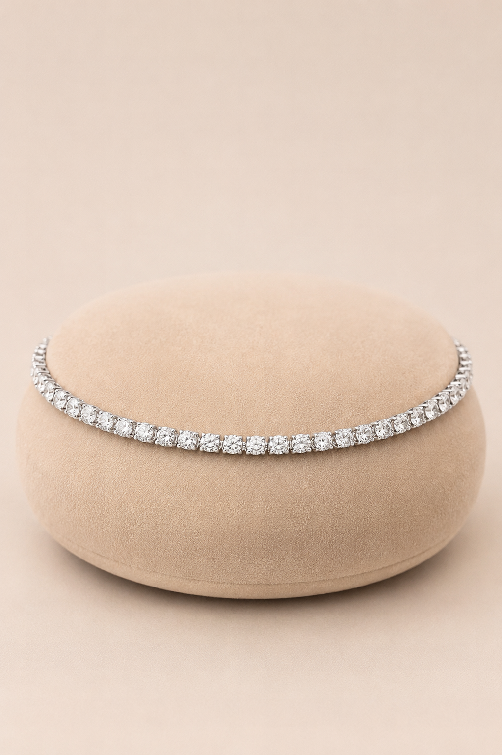 Pulseira Dourada Com Zircônia