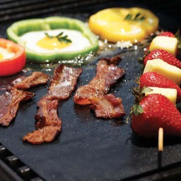 Tapete de Grelha de Churrasco Antiaderente