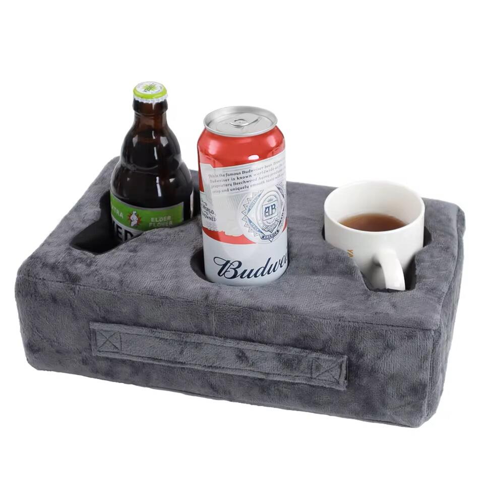 SofaHolder — O Organizador de Braço de Sofá em Veludo