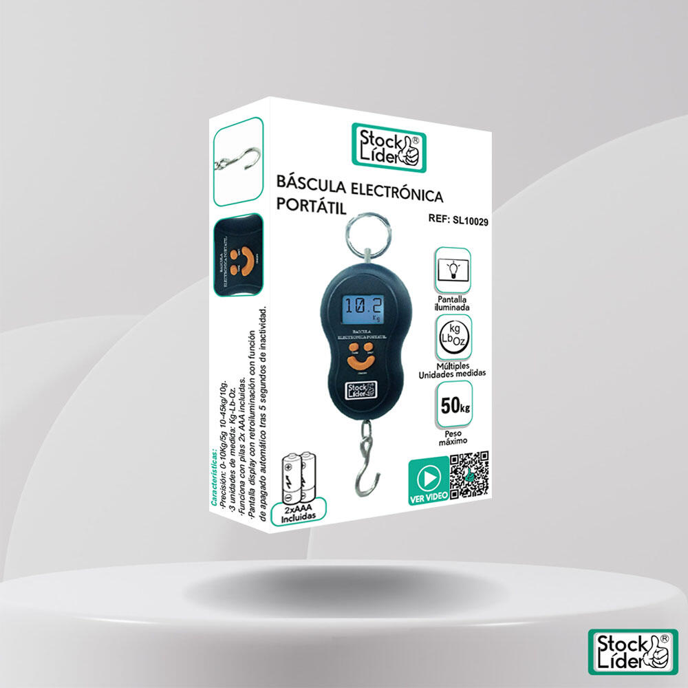 BalançaPocket - Balança Digital Portátil com Gancho