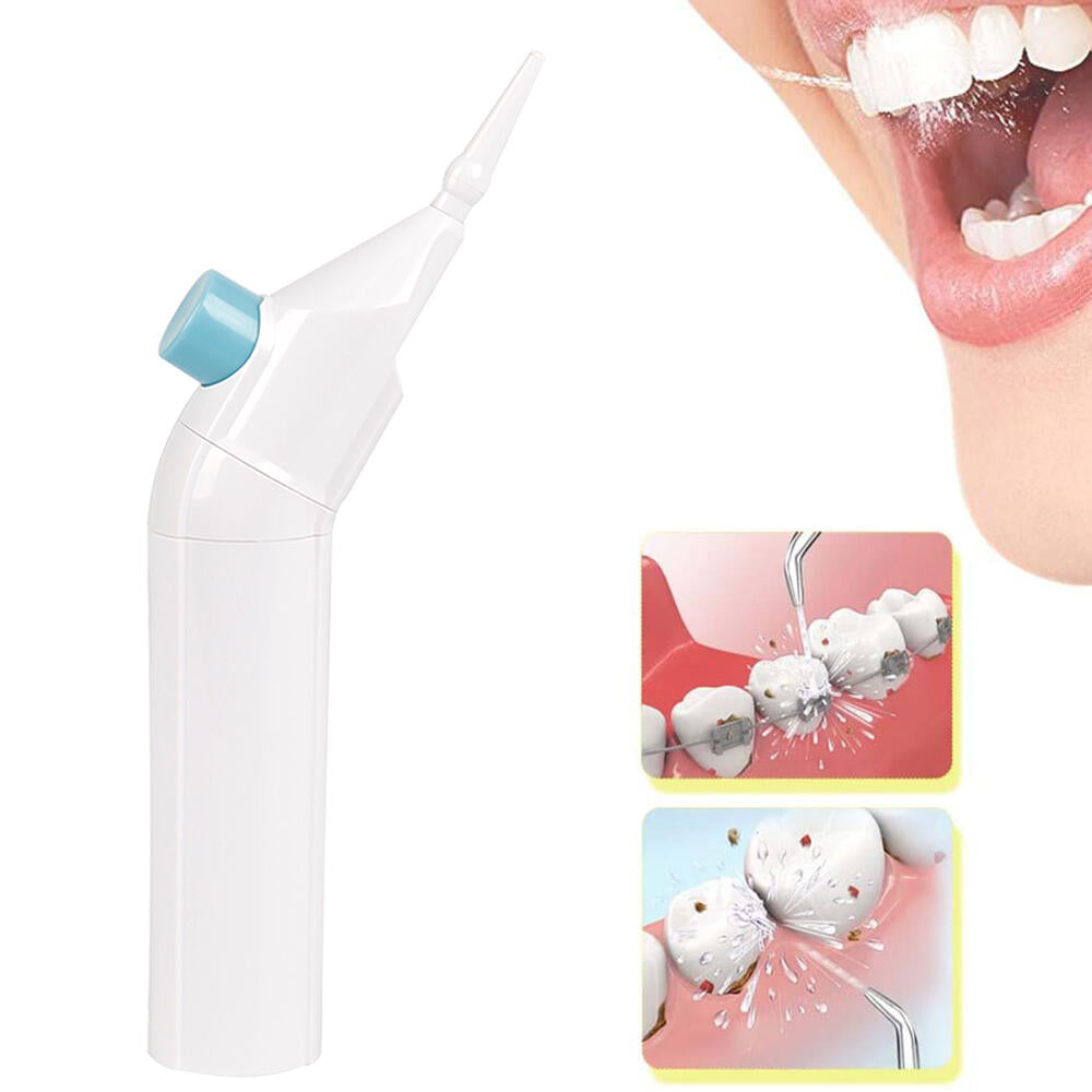 AquaSmile — O Irrigador Oral Portátil sem Pilhas