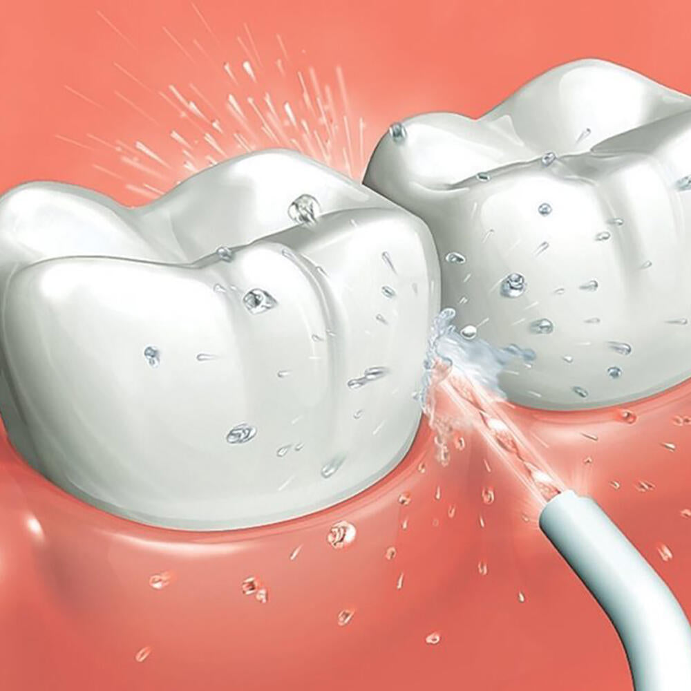 AquaSmile — O Irrigador Oral Portátil sem Pilhas