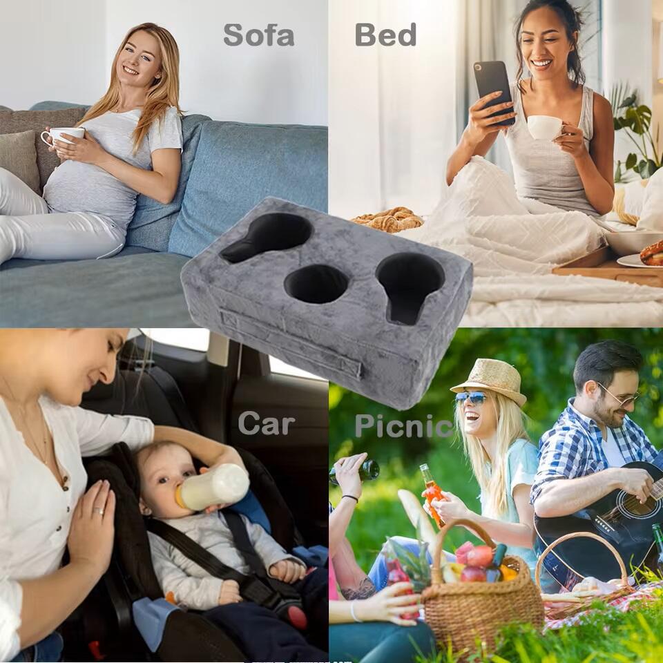 SofaHolder — O Organizador de Braço de Sofá em Veludo