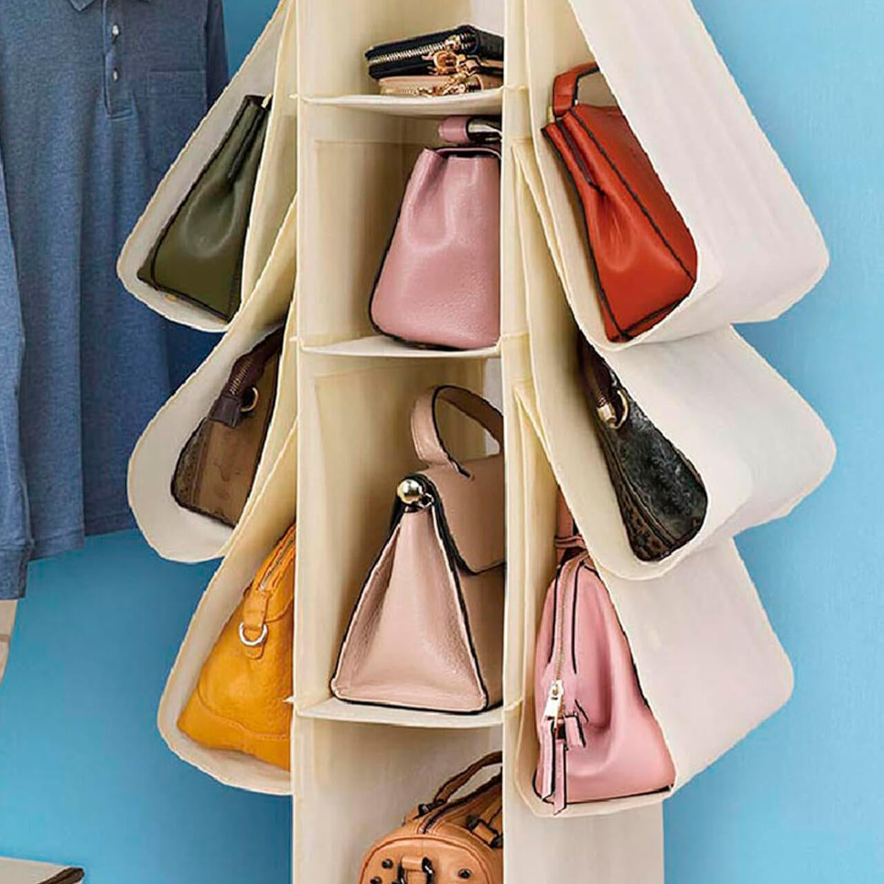 HangOrder — O Organizador Suspenso de 10 Bolsos