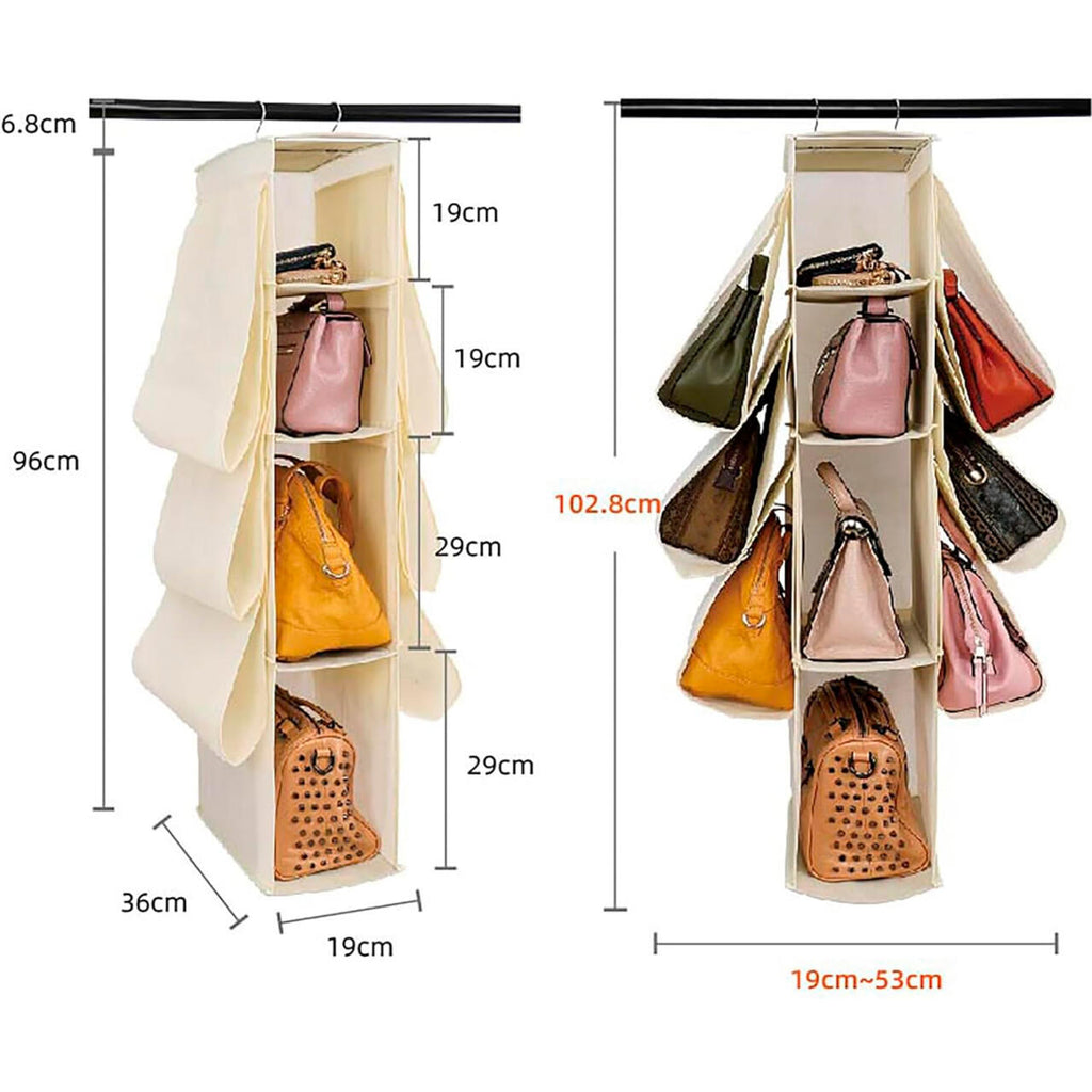 HangOrder — O Organizador Suspenso de 10 Bolsos