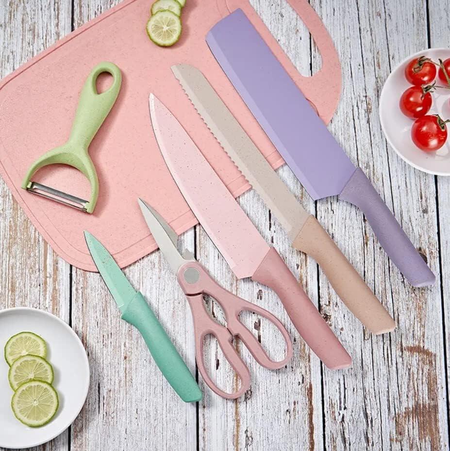 Conjunto Chromeblade - Conjunto de Facas de Cozinha Coloridas