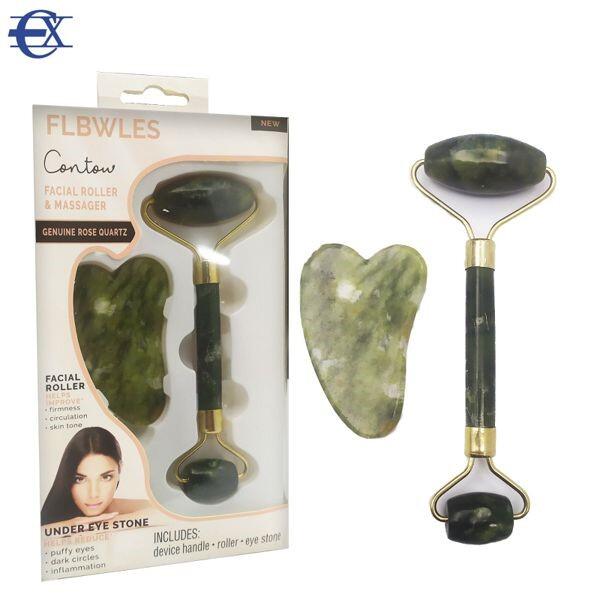 Jade Ritual — Rolo Facial + Pedra Gua Sha
