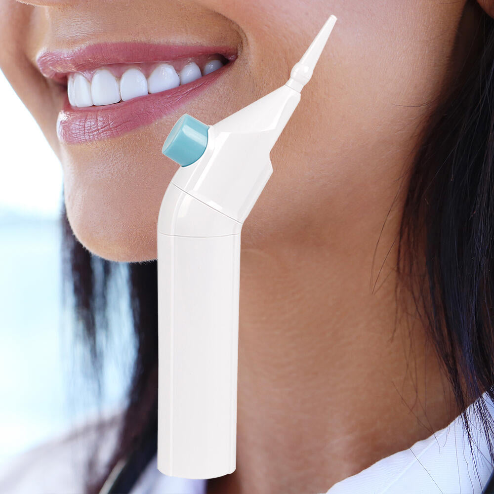 AquaSmile — O Irrigador Oral Portátil sem Pilhas