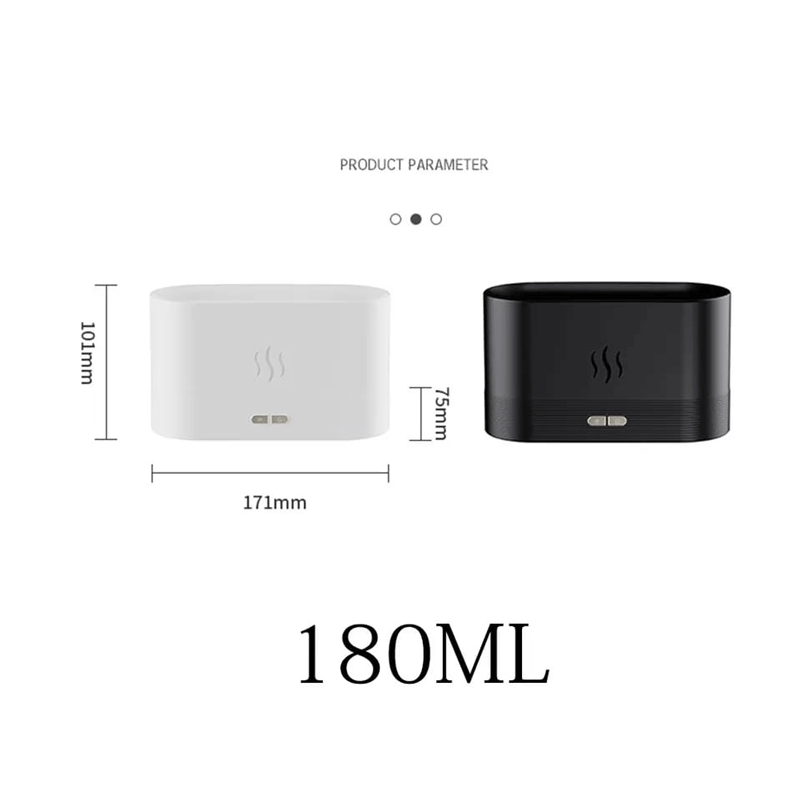 Ignis Zen™ - Difusor de Chama e Aroma (9 Cores)
